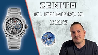 Review: Zenith El Primero 21, Defy. Skelettierte Luxusuhr