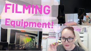 What Filming Equipment I use To Film My Nail Tutorial | Editing Apps | Thumbnails | Music |