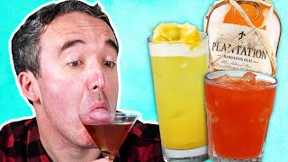 Irish People Try Rum-Whiskey Cocktails