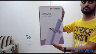 Smart Flat Mop, Ready to use actionware smart flat mop , review and demo