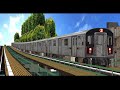 openbve ᴴᴰ ⁶⁰ᶠᵖˢ r142 2 train from livonia yard to wakefield 241st