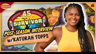 Survivor 45 | Katurah Topps Post-Season Interview