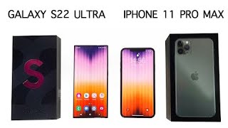 SAMSUNG Galaxy S22 ULTRA vs iPhone 11 PRO MAX SPEED TEST