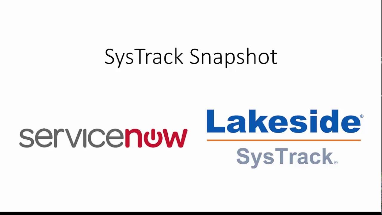 Systrack Workspace Analytics For Service Now Youtube