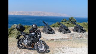 Vratnik pass - Senj, Croatia ...on Motorcycle, Yamaha Mt 07