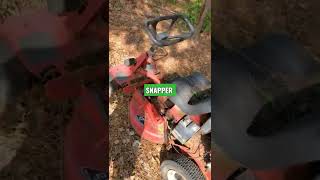 SNAPPER LAWNMOWER..FOUND IN THE WOODS