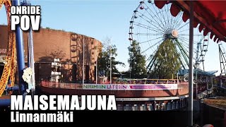 Maisemajuna on-ride POV - Linnanmäki