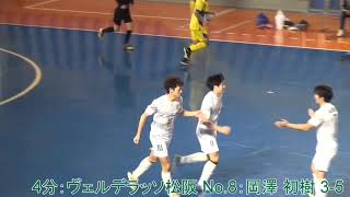 【TOP】東海フットサルリーグ1部2部入替戦 vs.ART FUTSAL CLUB ハイライト