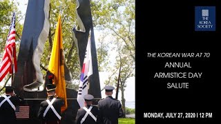 The Korean War at 70 - Annual Armistice Day Salute