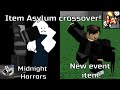 Item Asylum crossover event with Midnight Horrors!