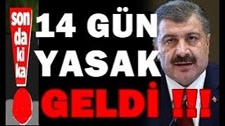 Fahrettin Koca AÇIKLADI! 11 İlimizde 18 İlce Köy Yaasakk! SON DAKİKA Haberi Açıklaması