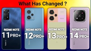 Redmi Note 11 Pro Plus vs Redmi Note 12 Pro Plus vs 13 Pro Plus Vs 14 Pro Plus @ChotaTech1