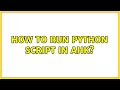 How to run python script in AHK? (2 Solutions!!)