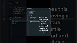 Python Turtle Magic: Create Beautiful, Swirling Shapes in Just a Few Lines of Code