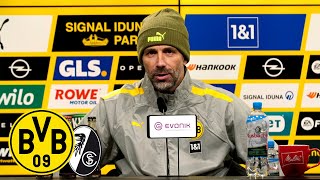 "Sehr gute erste Halbzeit!" | PK mit Marco Rose | BVB - SC Freiburg 5:1