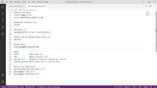 Generate Sinusoidal Wave Data