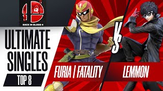 FURIA | Fatality vs. Lemmon - Ultimate Singles Losers Top 8 - Back in Blood 4