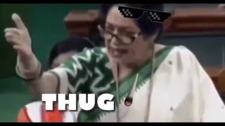 Funny Kiran Kher Thug Life Speaking Punjabi Style