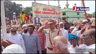 78th Independence Day celebrating at zaheerabad,CI Shivalingam