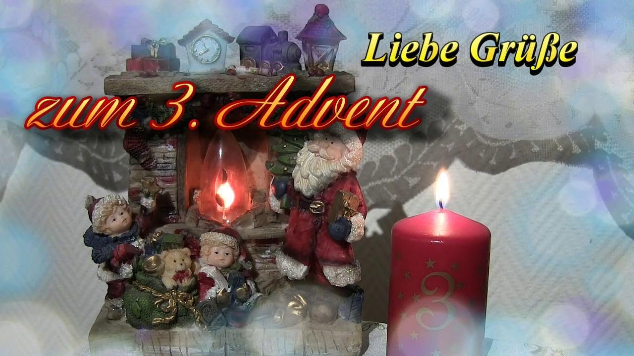 3 . Advent Adventsgrüße Für Euch WhatsApp Video Kostenlos ...