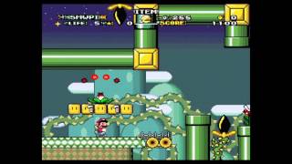 Super Mario World Piranha Island - Stage 12 - Piranha Pipe (Unknown Source)