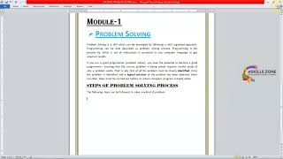 GW BASIC - Lecture 1 Problem Solving INTRO