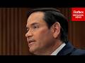 BREAKING: Marco Rubio Grilled By Lawmakers In Senate Foreign Relations Committee Amid Iran Talks