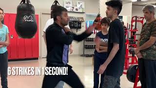 Fastest Strikes in Martial Arts! Rostami Self Defense