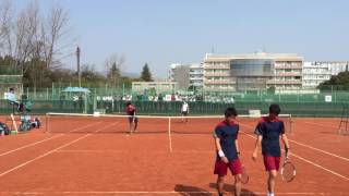 小野・矢ノ川‐近大‐VS高島・稗島‐甲南大‐　関西学生新進　2016　QF