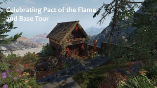 Mountain Lodge Base Tour and Celebrating Pact of the Flame | Enshrouded