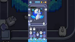 Pixel Flow Level 296. Walkthrough Gameplay
