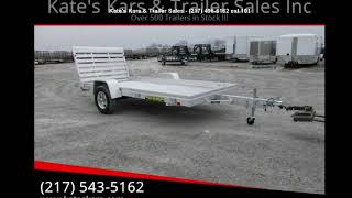 2020 Aluma 6812H 68X12 Aluminum Utility Trailer for ATV U...