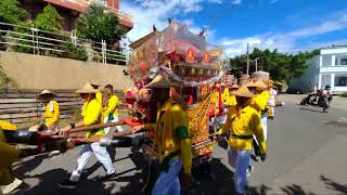 20240908屏東琉球三隆宮甲辰正科琉球迎王平安祭典恭迎魏大千歲王駕#遷船遶境#杉福漁港#上杉福安宮暫駕#直播