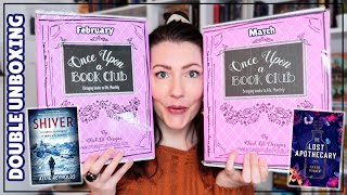 ONCE UPON A BOOK CLUB BOX: Double Unboxing and Book Review (Feb/March)