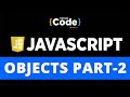 Objects In JavaScript - Part 2 | Object Methods And Data Types | JavaScript Tutorial | SimpliCode