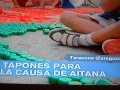 AITANA-CIPOTEGATO-TAPIZ DE TAPONES DE PLÁSTICO 2012 ARAGON EN ABIERTO,IBEROAMÉRICA TV-R.ACTIVA