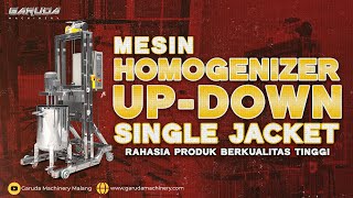 Hasil Produksi Jadi Super Halus dengan Mesin Homogenizer Up Down – Solusi untuk UMKM \u0026 Industri!