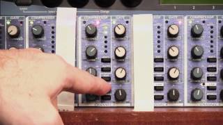 How to operate the Presonus ACP88 8-channel compressor/gate