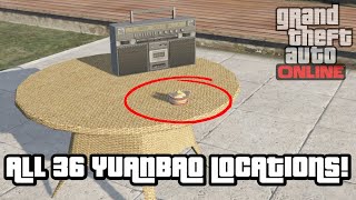 ALL 36 YUANBAO LOCATIONS! LUNAR NEW YEAR COLLECTIBLE GUIDE! (GTA 5 ONLINE)