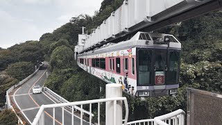 大船駅から湘南モノレールで江の島へ • 腰越海岸散歩 • 湘南の景色と江ノ電 • Kanagawa Japan 2024.8 • 4K