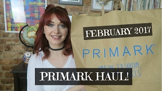 HUGE PRIMARK HAUL & TRY ON - February 2017 | Kelloann