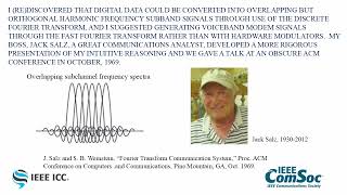 Multicarrier waveforms A success story on the way towards 6G w card