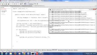Example for use of String Tokenizer in Java