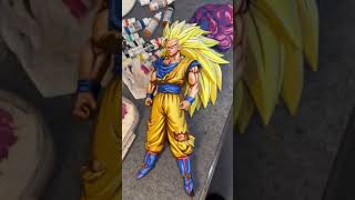 i repaint a ssj3 goku figure！#dragonball #dbz #repaint #dragonballsuper #goku