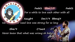 Earth, Wind & Fire - After the Love Has Gone - Chords & Lyrics