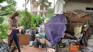 Beautiful Woman Shocked When Returning Her Mother's Old House Renovate And Clean Up To Live