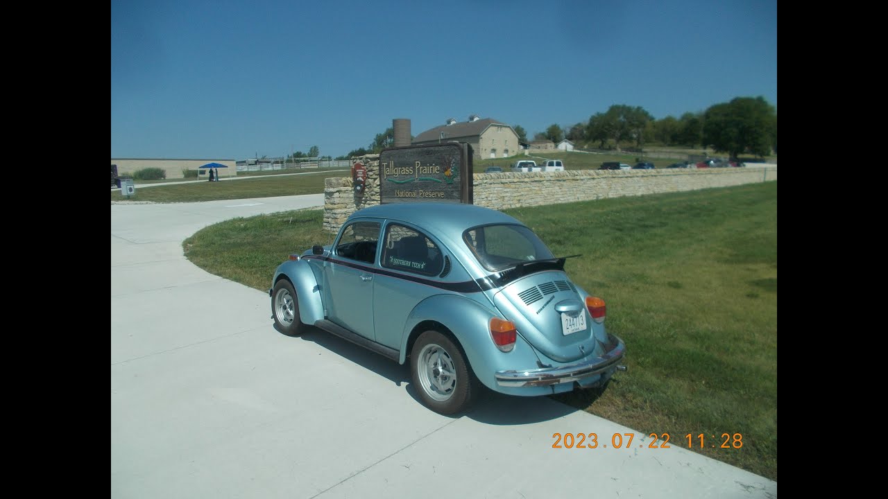 Vw 73 Super Beetle Compufire On A Road Trip - YouTube