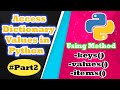 Dictionary Items in Python Tutorial | Code Myth