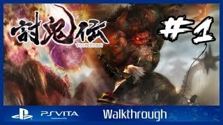 『PSVITA』 Toukiden (討鬼伝) - Part 1 - Walkthrough/Playthrough - HD - 720p