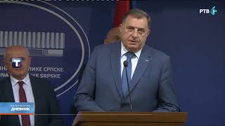 Dodik: Samostalnost kao odgovor na rezoluciju o Srebrenici